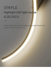 Modern LED Strip Wall Lamp