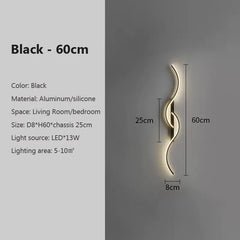 Modern LED Strip Wall Lamp