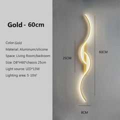 Modern LED Strip Wall Lamp
