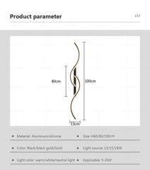 Modern LED Strip Wall Lamp