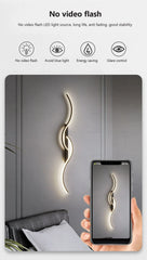 Modern LED Strip Wall Lamp