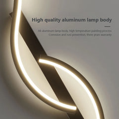 Modern LED Strip Wall Lamp