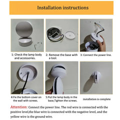 Adjustable COB Window Sill Lamp