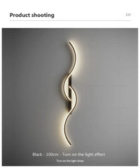 Modern LED Strip Wall Lamp