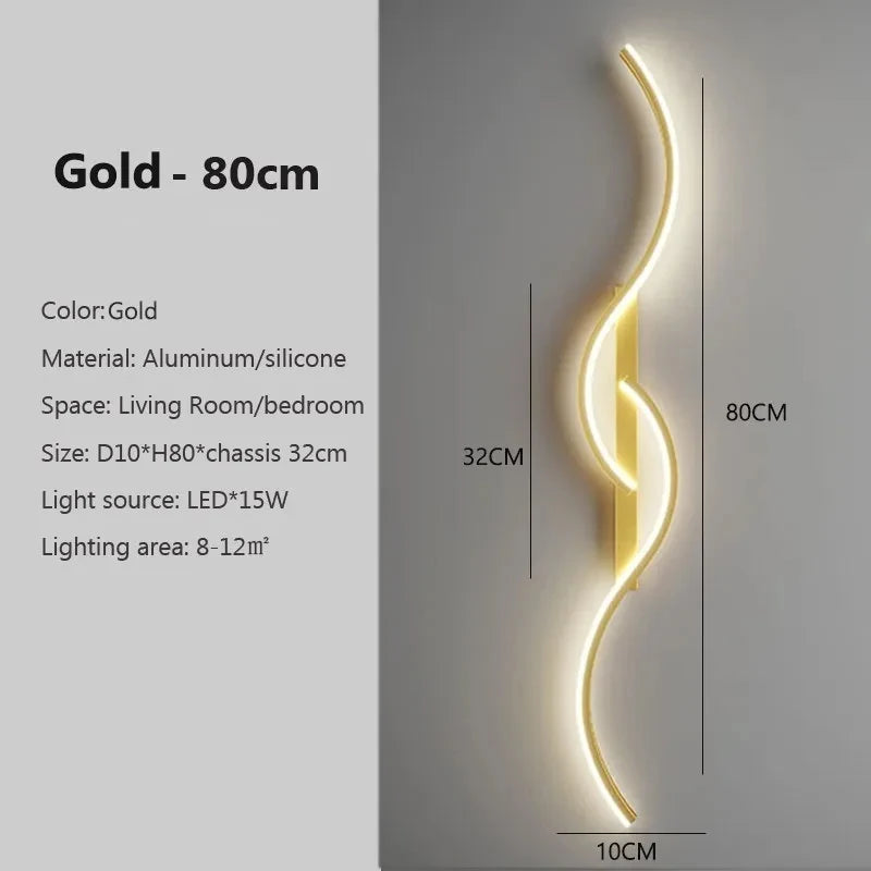 Modern LED Strip Wall Lamp