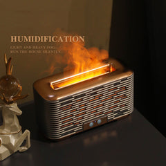 Flame Aroma Diffuser New Humidifier Desktop Large Capacity USB Home Decor